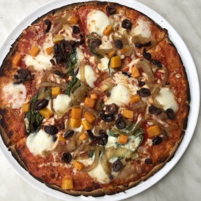 Gluten-free pizza from 800 Degrees Pizza