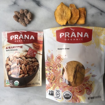 Maple almonds and dried mango by Prana
