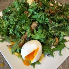 Gluten-free egg dish with veggies from Beefsteak