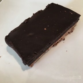Gluten-free chocolate tart from Beefsteak