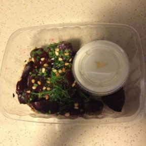 Gluten-free beet salad from Co