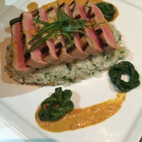 Gluten-free ahi tuna from Delicatessen