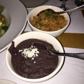 Gluten-free rice and beans from Fonda