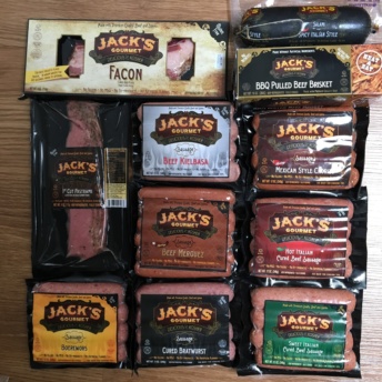 Gluten free and kosher meat by Jack's Gourmet