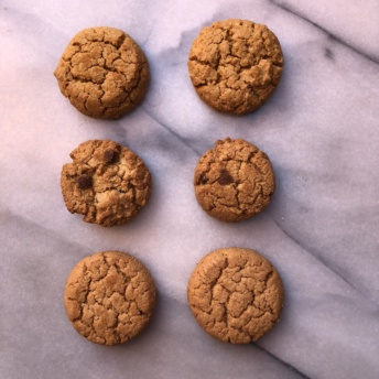 Three flavors of gluten-free cookies by Partake Foods