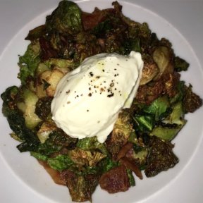 Gluten-free brussels sprouts from Lido