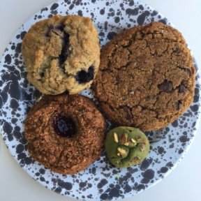 Gluten-free baked goods from MatchaBar