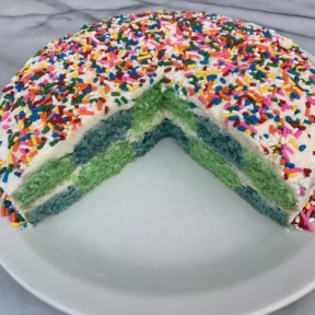 An inside look at Checkerboard Cake