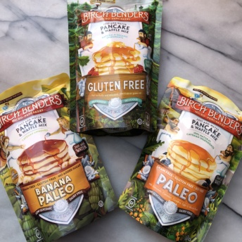 Gluten-free and paleo pancake mixes by Birch Benders