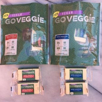 Gluten-free and dairy-free cheese by GO VEGGIE