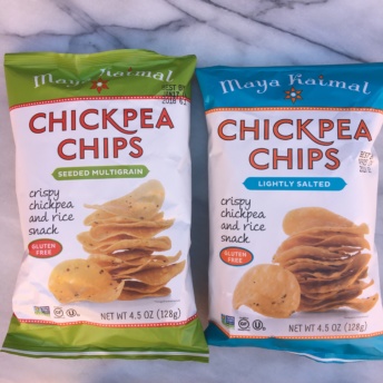 Gluten-free chickpea chips by Maya Kaimal