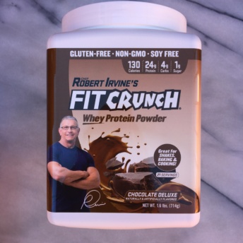 Chocolate protein powder by FIT Crunch