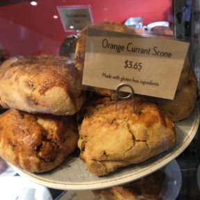 Orange currant scone from Macrina Bakery