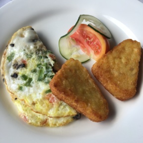 Gluten-free omelet from Club Sandals