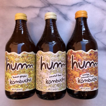 Gluten-free organic kombucha by Humm Kombucha