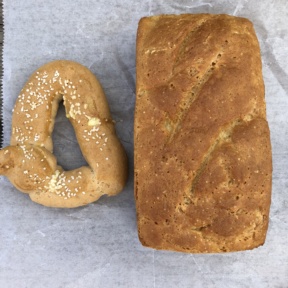 Gluten-free bread from Taffets Bakery
