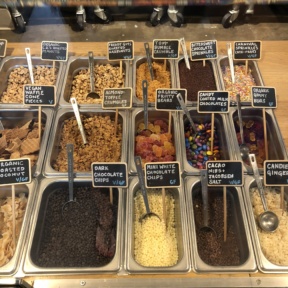 Gluten-free toppings from Eb & Bean