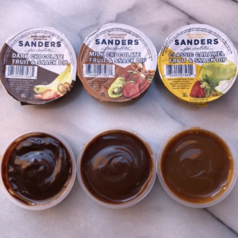 Chocolate dips from Sanders Candy