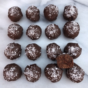 Paleo Protein Bites with Creation Nation energy ball mix