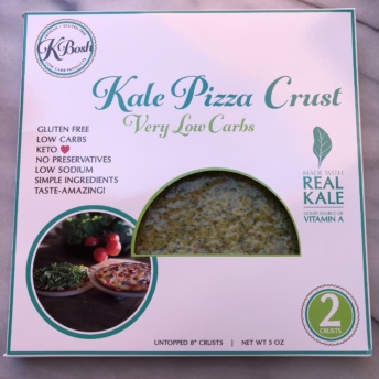 Kale pizza crust by KBosh Food