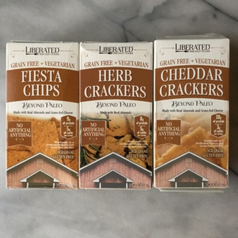 Gluten-free paleo crackers by Liberated Specialty Foods