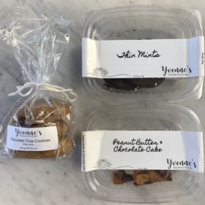 Gluten-free vegan desserts from Yvonne's at Scout