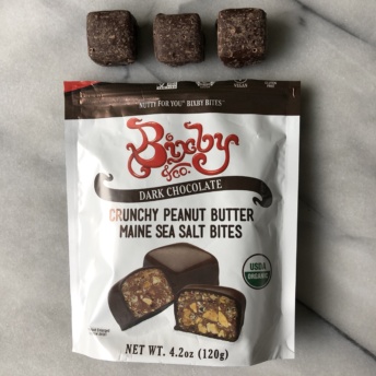Gluten-free dark chocolate clusters by Bixby & Co