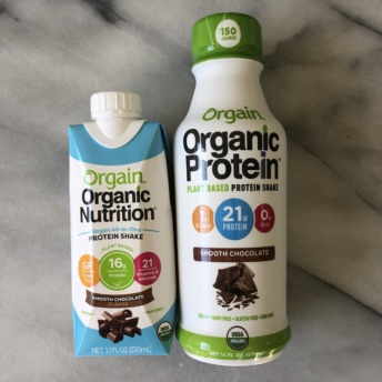 Gluten-free protein shakes from Orgain