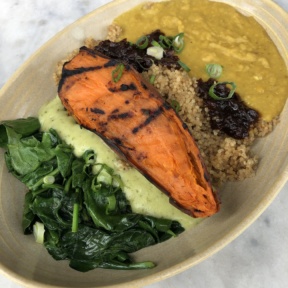 Indian curry bowl from Gratitude Kitchen & Bar