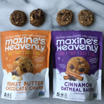 Gluten-free vegan cookies by Maxine's Heavenly