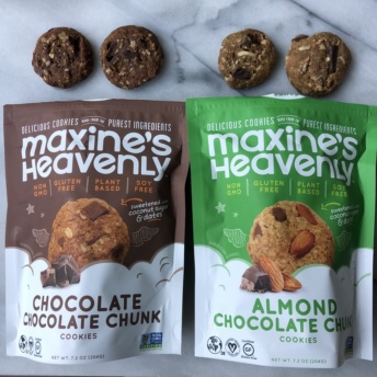 Certified gluten-free cookies by Maxine's Heavenly