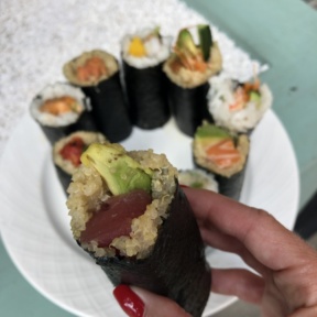 Sushi from ROLLN in NYC