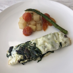 Omelette from Le Blanc Room Service
