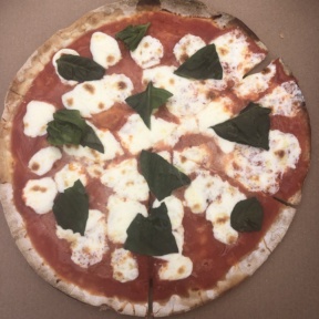 Gluten-free Margherita pizza from Blanc Pizza