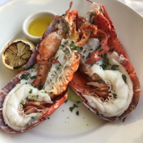 Gluten-free lobster from Merriman's