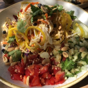 Gluten-free tangled Thai salad from Fresh