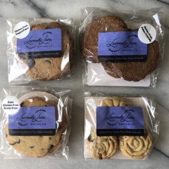 Gluten-free paleo cookies by Lavender Lane Baking Co