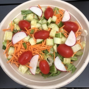 Gluten-free house salad from Press Burger