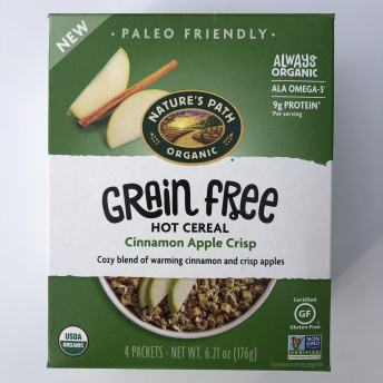 Gluten-free grain-free hot cereal by Nature's Path