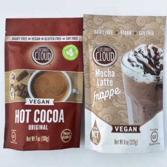 Gluten-free vegan hot cocoa by Coconut Cloud
