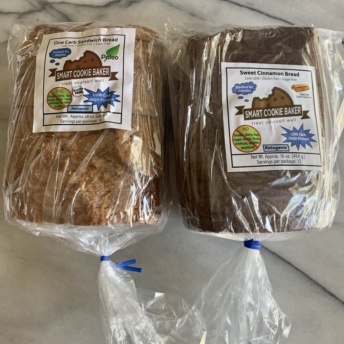 Gluten-free sugar-free bread by Smart Cookie Baker