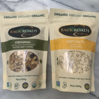 Gluten-free oats and granola by Backroads Granola