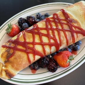 Gluten-free crepe from For The Love Of Food & Drink