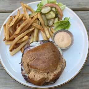 Gluten-free Chipotle burger from Wild Park Slope