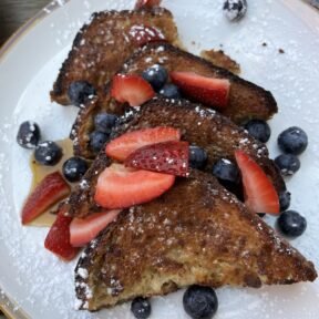 Gluten-free French toast from Wild Park Slope