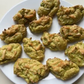 Delicious and healthy Avocado Parmesan Bites