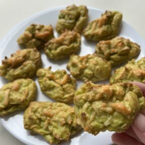 Delicious gluten-free Avocado Parmesan Bites