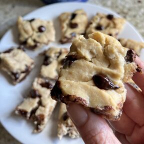 Ready to eat gluten-free vegan Protein Blondies