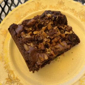 Gluten-free brownie from Persephone's Kitchen